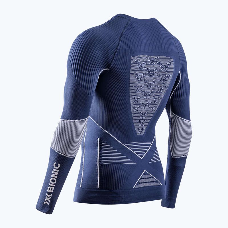 Bluza termoaktywna męska X-Bionic Energy Accumulator 4.0 marine/optical white 2