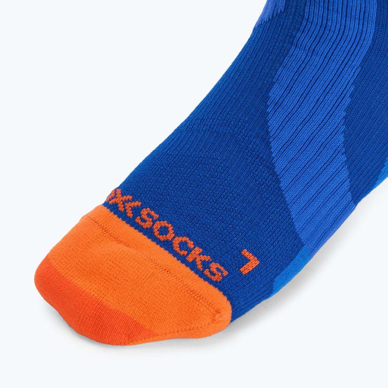 Skarpety X-Socks Run Perform Warm Crew twyce blue/orange 3