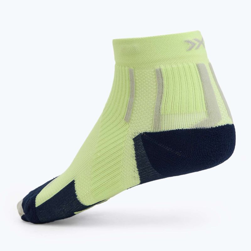 Skarpety męskie X-Socks Run Perform Ankle neolime/x black 2