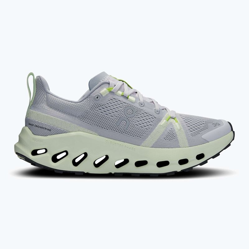 Buty do biegania damskie On Cloudsurfer Trail frost/lima 9