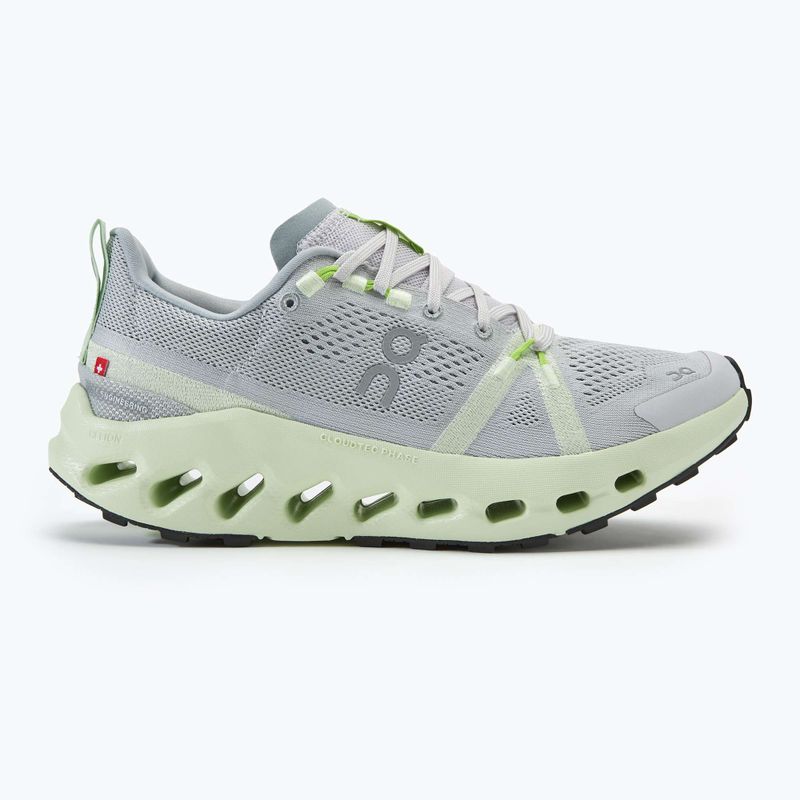 Buty do biegania damskie On Cloudsurfer Trail frost/lima 2