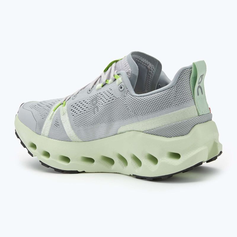 Buty do biegania damskie On Cloudsurfer Trail frost/lima 3