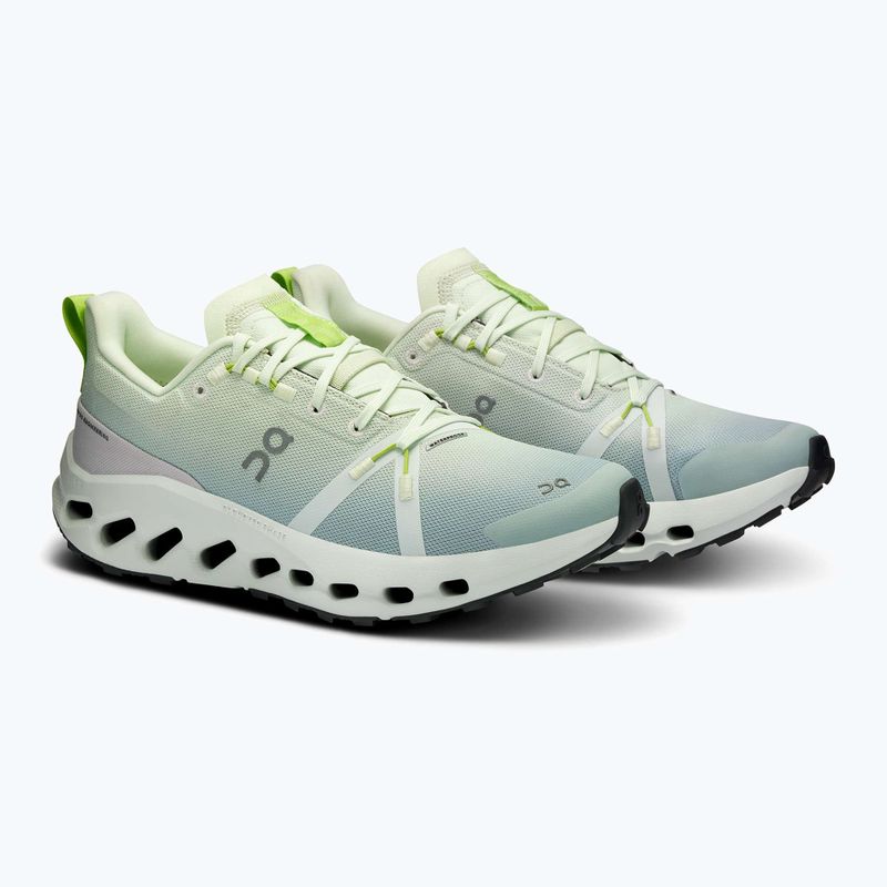 Buty do biegania damskie On Cloudsurfer Trail Waterproof lima/mineral 8