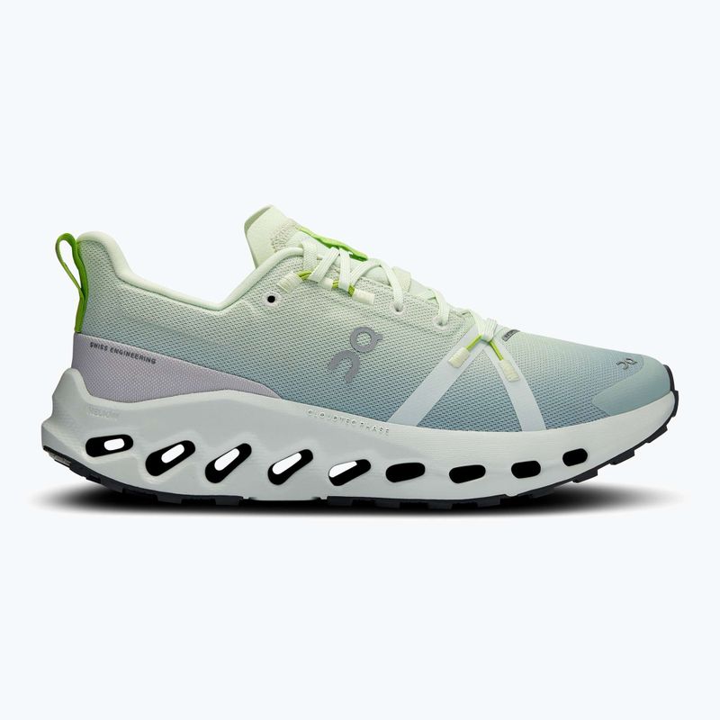 Buty do biegania damskie On Cloudsurfer Trail Waterproof lima/mineral 9