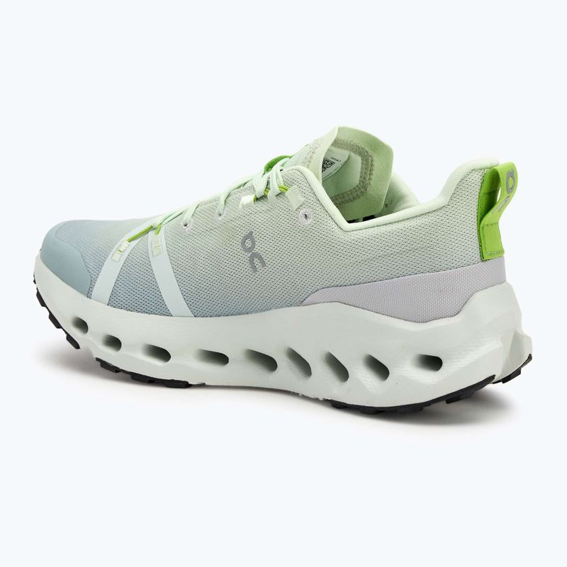 Buty do biegania damskie On Cloudsurfer Trail Waterproof lima/mineral 3