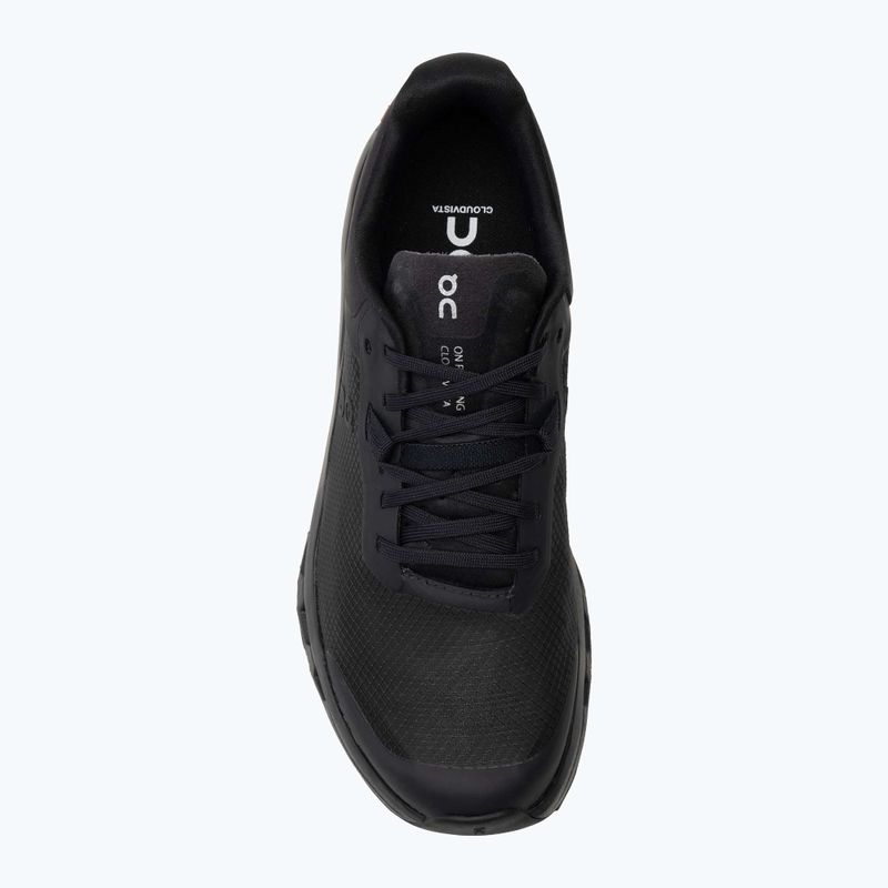 Buty do biegania damskie On Cloudvista 2 black/black 5