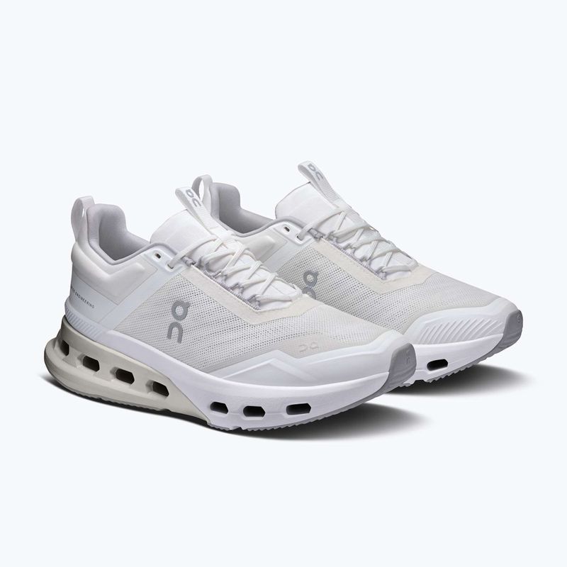 Buty treningowe damskie On Cloudnova X white/glacier 10