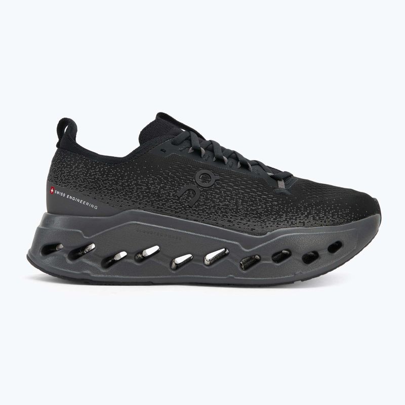 Buty do biegania męskie On Cloudsurfer  Max Wide black/eclipse 2