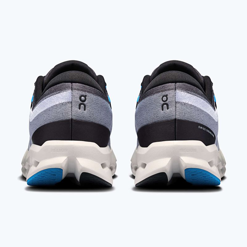 Buty do biegania damskie On Cloudsurfer 2 Wide black/malibu 3