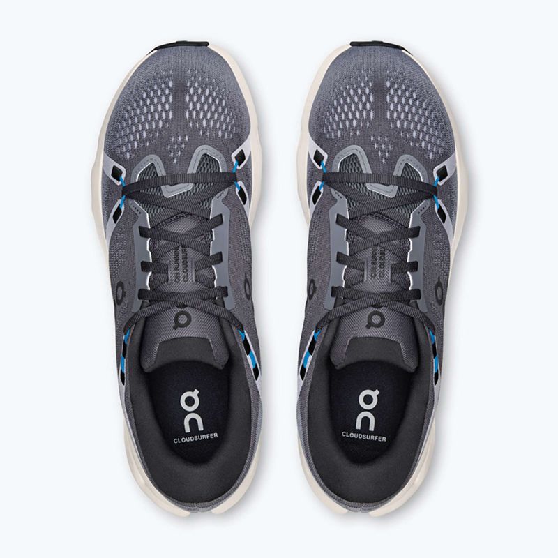 Buty do biegania damskie On Cloudsurfer 2 Wide black/malibu 6