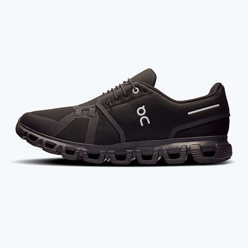 Buty męskie On Cloud 6 Wide black/black 2