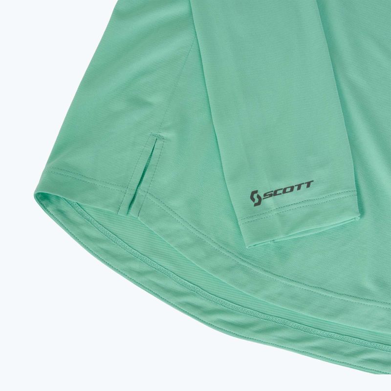 Longsleeve do biegania damski SCOTT Endurance Tech miami green 3