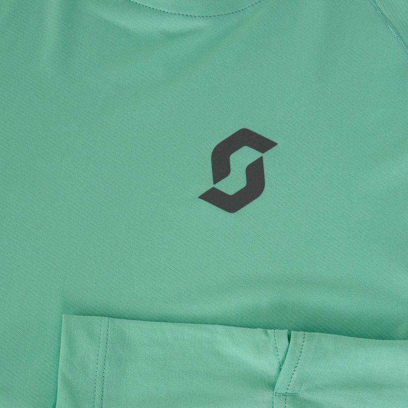 Longsleeve do biegania damski SCOTT Endurance Tech miami green 4