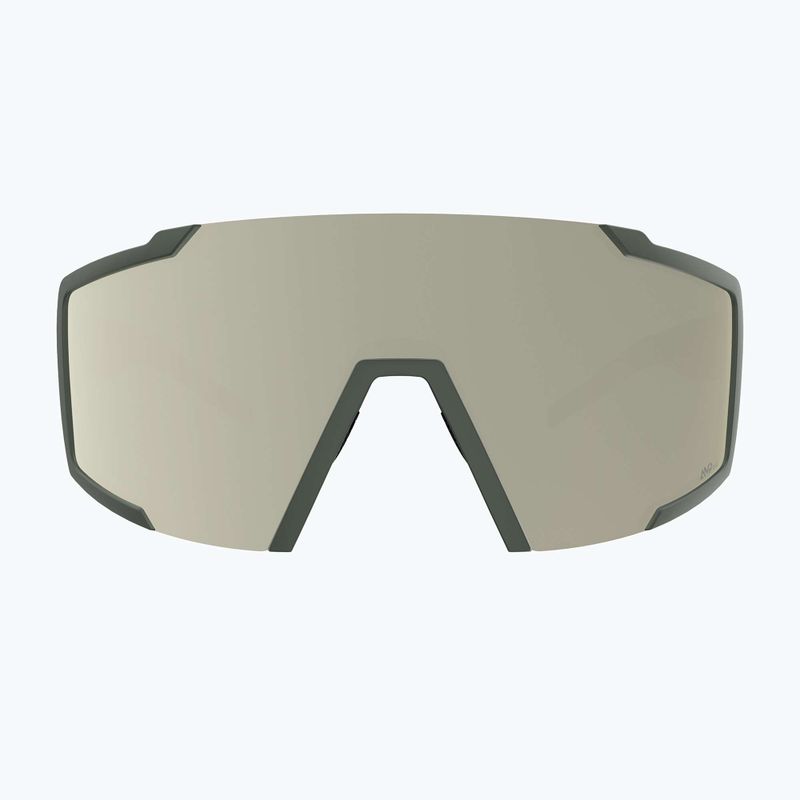 Okulary przeciwsłoneczne SCOTT Shield kaki green/amp white chrome 2