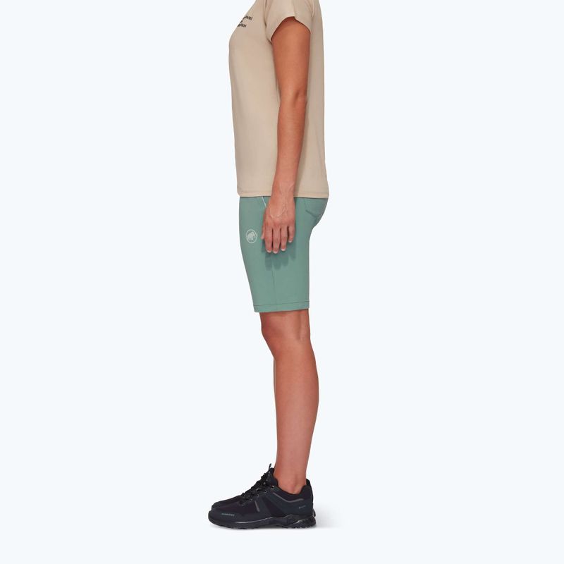 Spodenki trekkingowe damskie Mammut Runbold dark jade 4