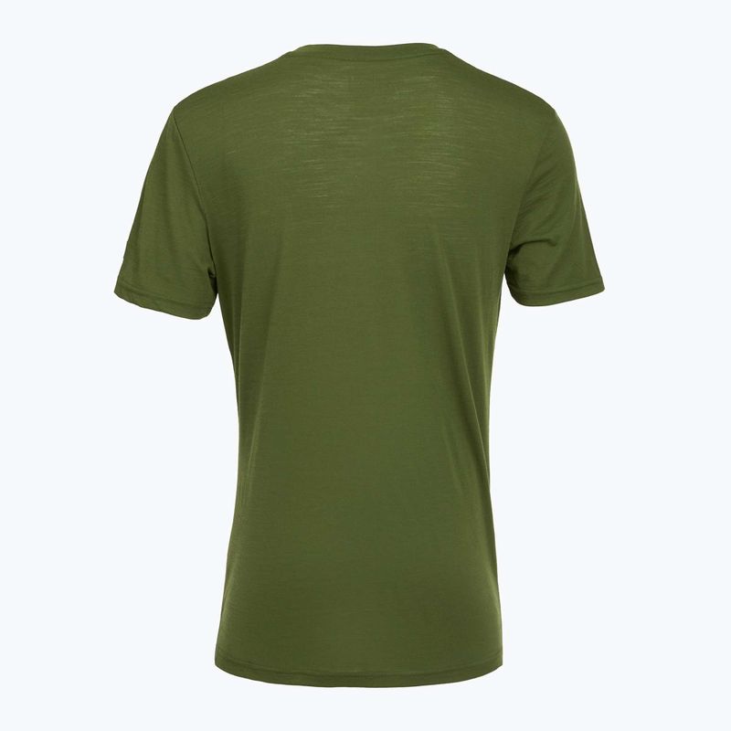 Koszulka męska super.natural Bicycle Nomad Tee chive/jet black 2
