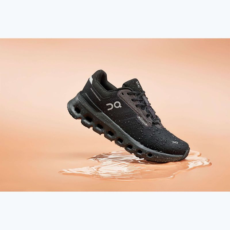 Buty do biegania męskie On Cloudrunner 2 Waterproof magnet/black 8