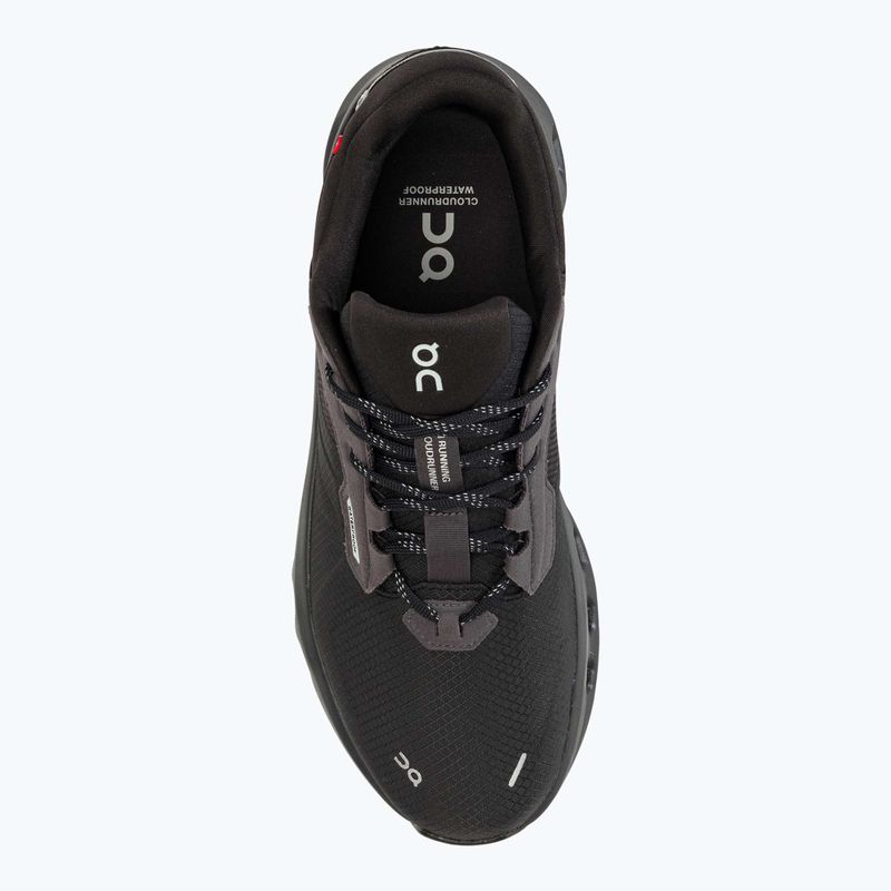 Buty do biegania męskie On Cloudrunner 2 Waterproof magnet/black 5