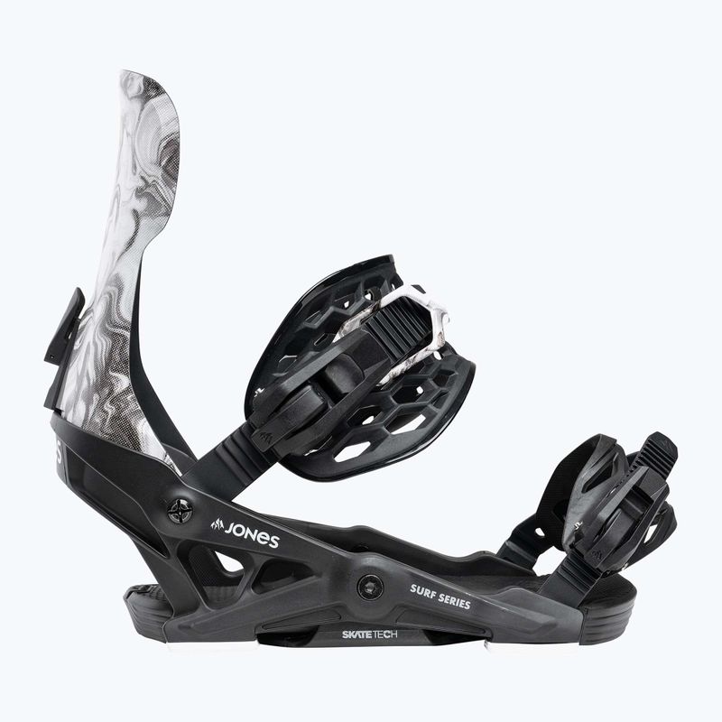 Wiązania snowboardowe męskie Jones Meteorite surf series black 2