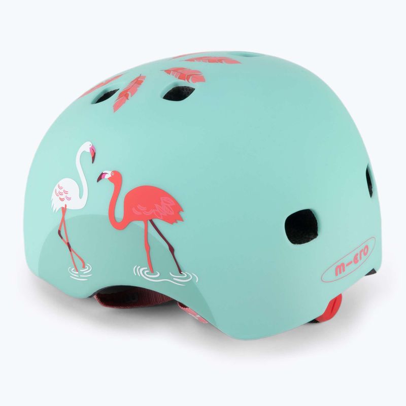 Kask dziecięcy Micro PC Flamingo 2