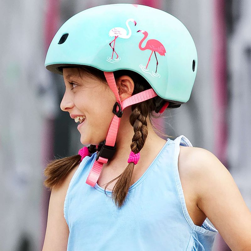 Kask dziecięcy Micro PC Flamingo 10