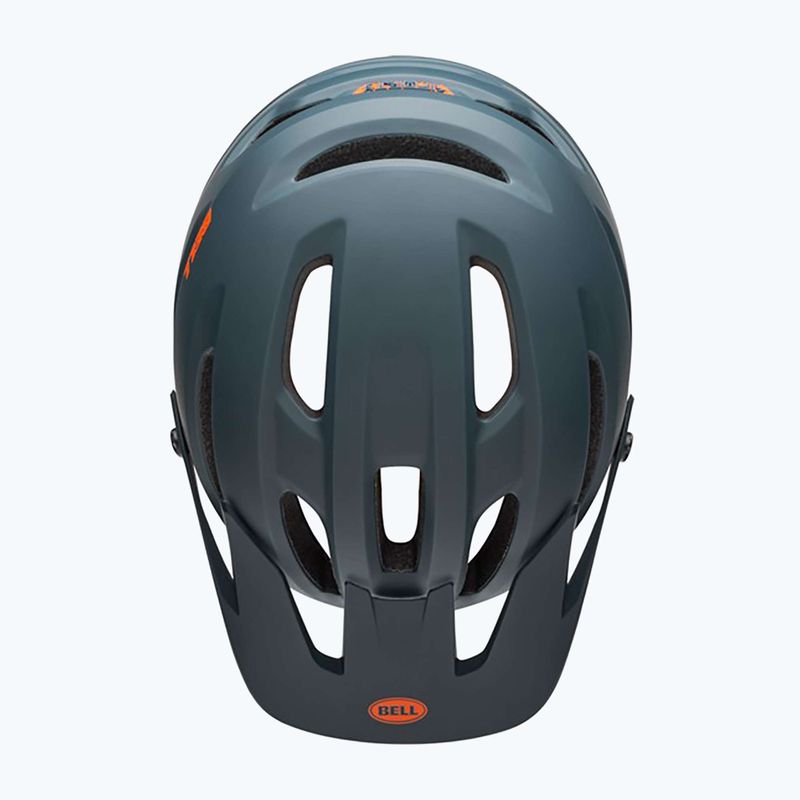 Kask rowerowy Bell 4Forty matte gloss slate/orange 4