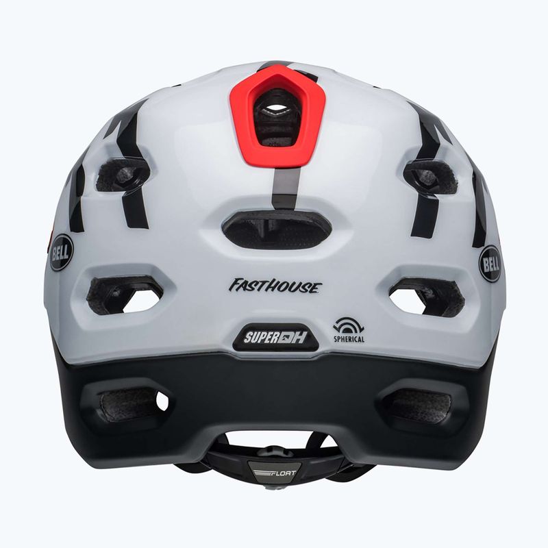 Kask rowerowy Bell FF Super DH MIPS Spherical fasthouse matte gloss black/white 5