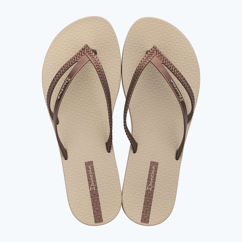 Japonki damskie Ipanema Bossa beige/copper 9