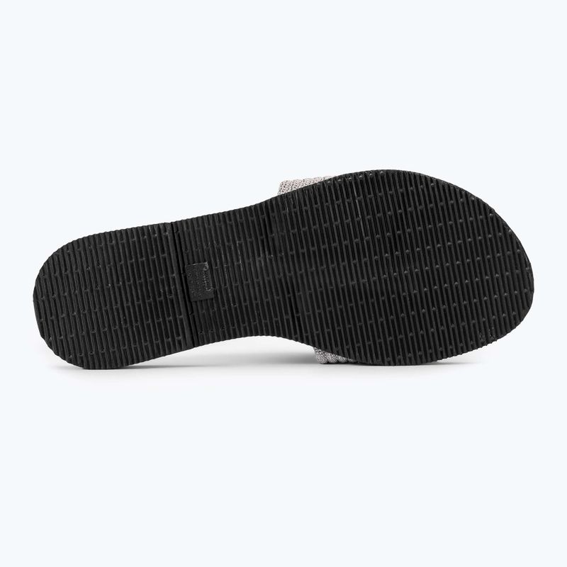Klapki damskie Havaianas You Malta Metallic ice grey 4