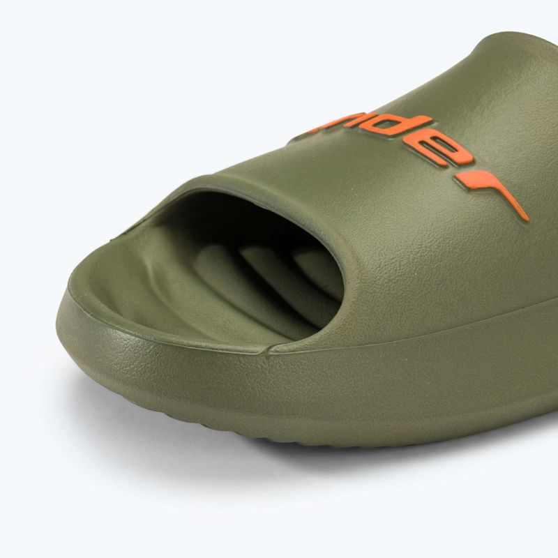 Klapki męskie RIDER Rzero Slide green/orange 7