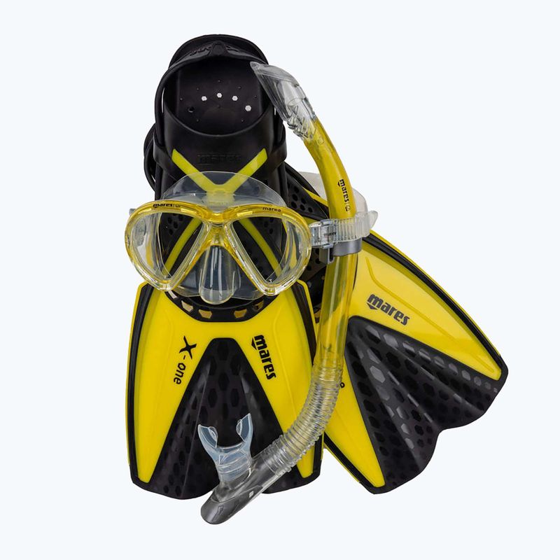 Zestaw do nurkowania Mares X-One Marea yellow/black 10
