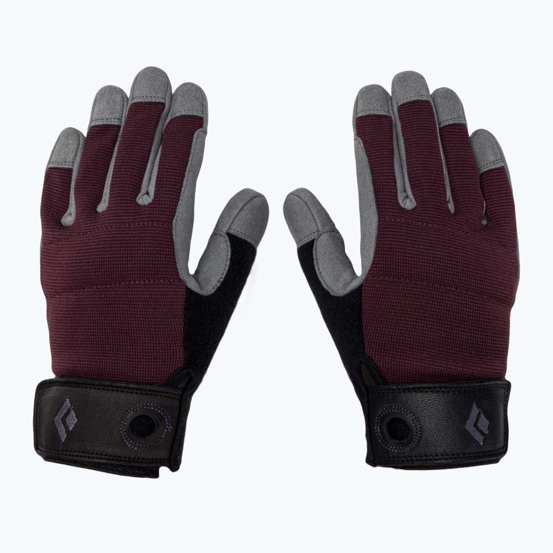 Rękawiczki wspinaczkowe damskie Black Diamond Crag bordeaux 3