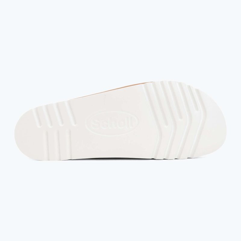 Klapki damskie Scholl Montery 2 Straps Ad Med cognac 4
