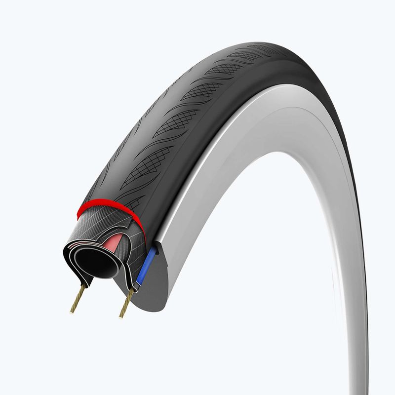 Opona rowerowa Vittoria Rubino V G2.0 700 x 28C czarny/beżowy 4
