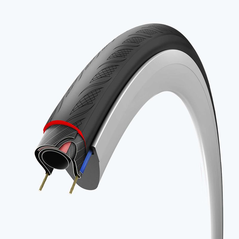 Opona rowerowa Vittoria Rubino V G2.0 700 x 30C czarny/beżowy 4
