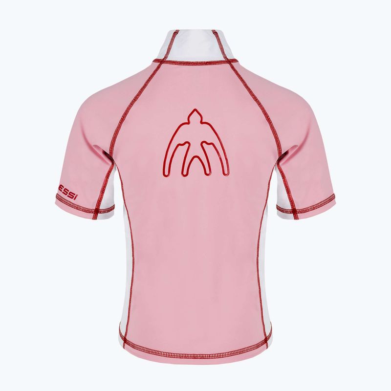 Koszulka do pływania dziecięca Cressi Rash Guard pink 2