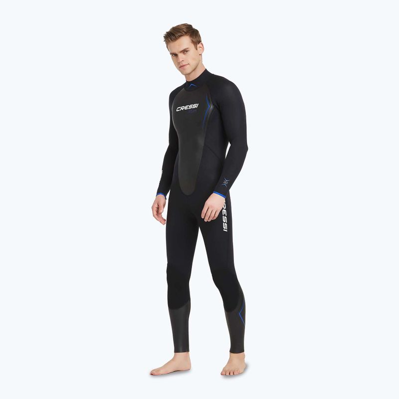 Pianka do pływania męska Cressi Altum Monopiece 3 mm black/blue 3