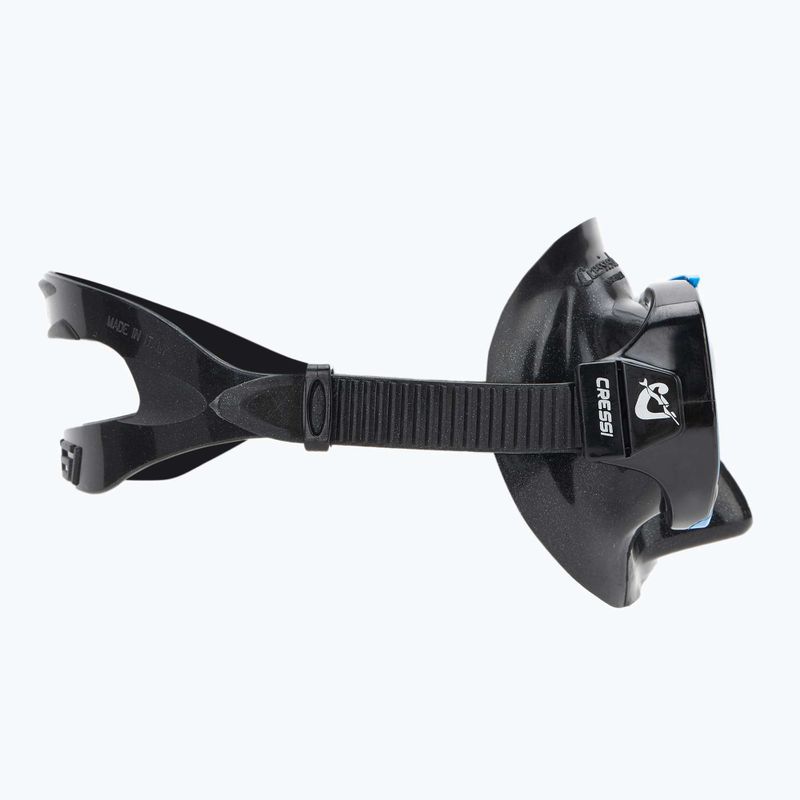Zestaw do nurkowania Cressi Perla + Mexico black/blue 4