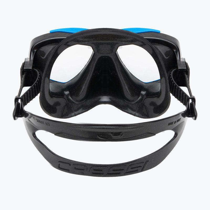 Zestaw do nurkowania Cressi Perla + Mexico black/blue 5