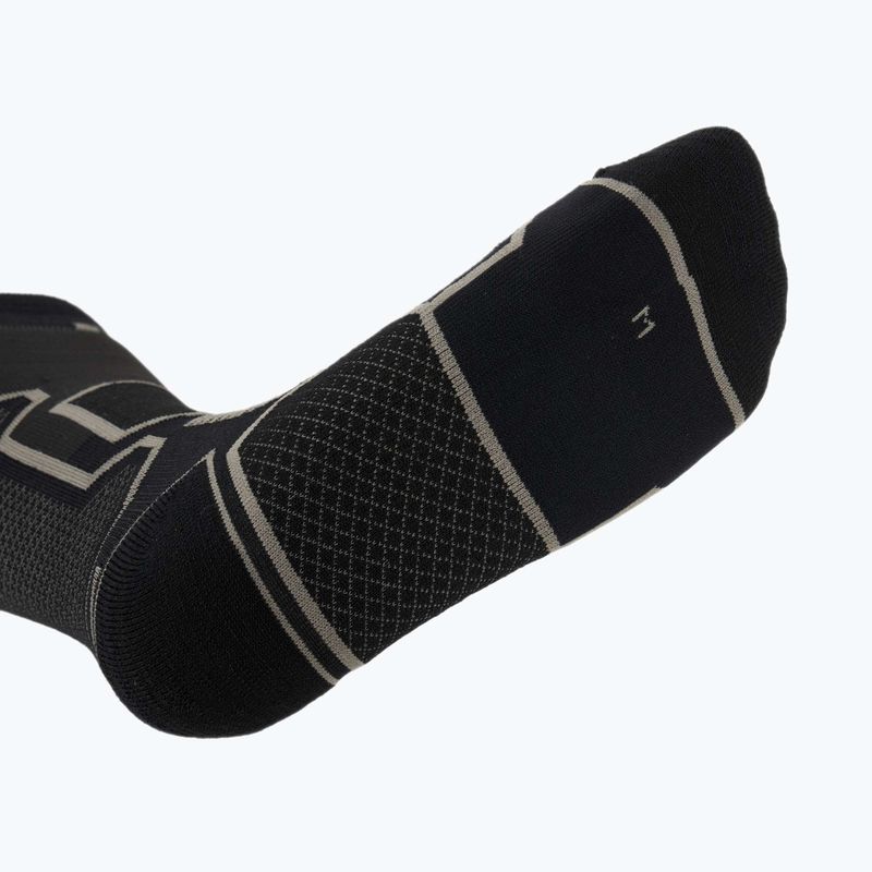 Skarpety narciarskie Mico Medium Weight Warm Control Ski nero grigio 4