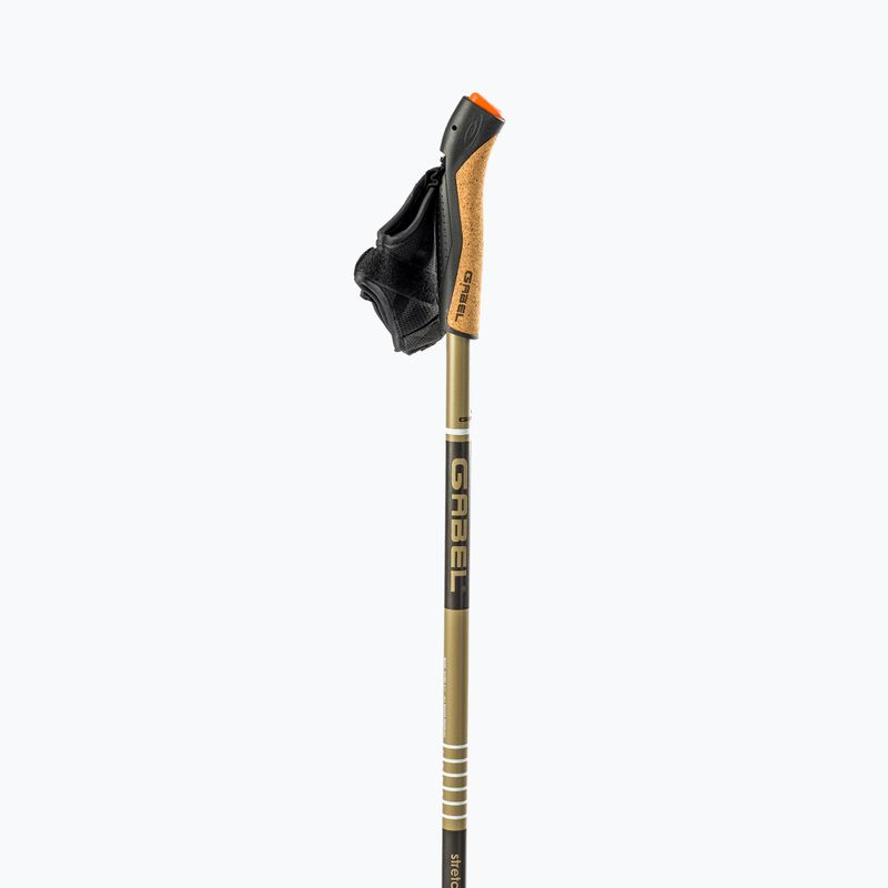 Kije nordic walking GABEL Strech Lite brązowe 7008352621000 2
