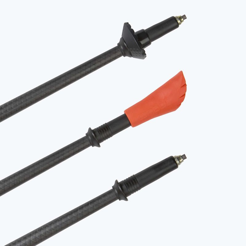 Kije nordic walking GABEL Carbon XT 2S 80 F.L. czarny/limonkowy 6