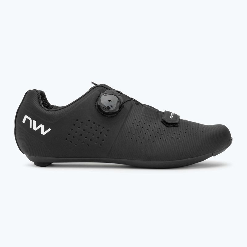 Buty szosowe męskie Northwave Storm Carbon black/white 2