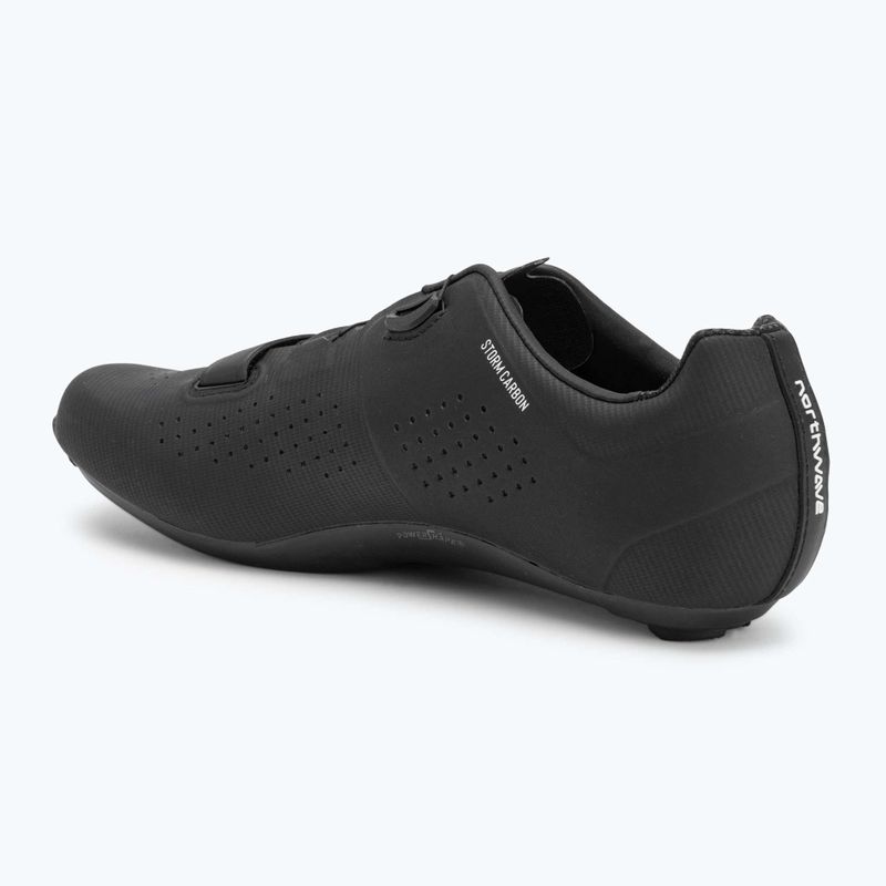 Buty szosowe męskie Northwave Storm Carbon black/white 3