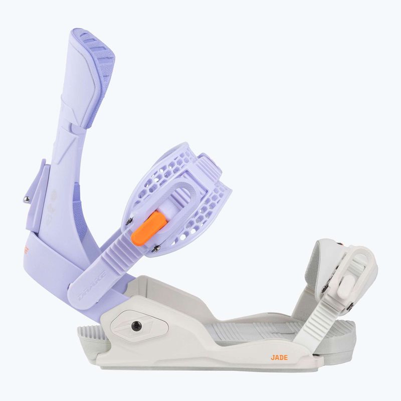 Wiązania snowboardowe damskie Drake Jade W lilac/white 2