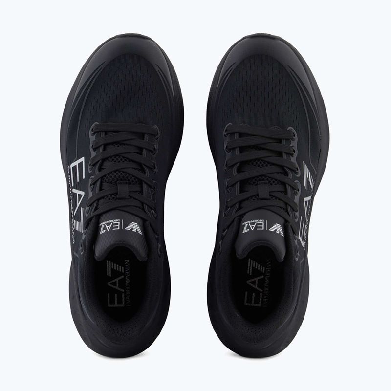 Buty EA7 Emporio Armani Wave Cracking full black/silver 12