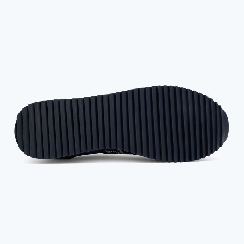 Buty EA7 Emporio Armani Black & White Suede sky captain/deep cobal/mineral 4
