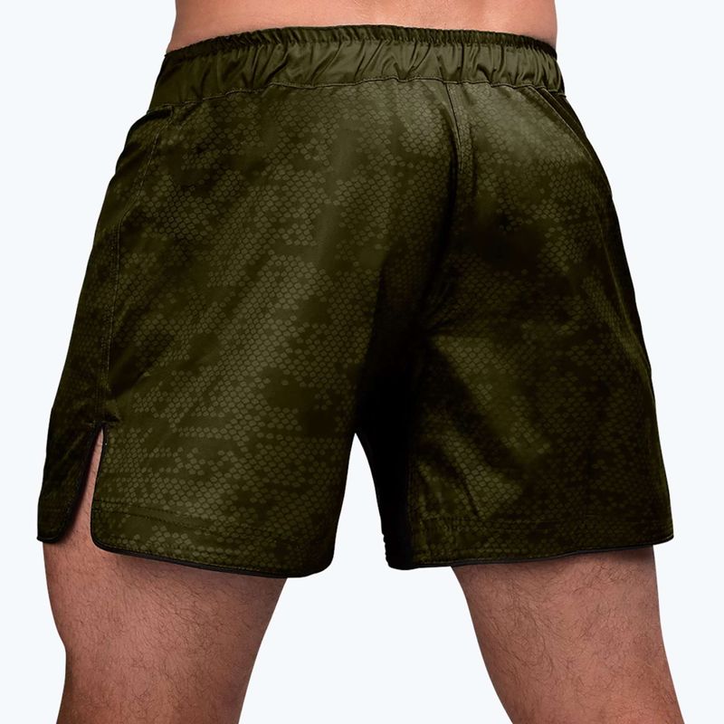 Spodenki treningowe męskie Hayabusa Hex Mid-Thigh green 2