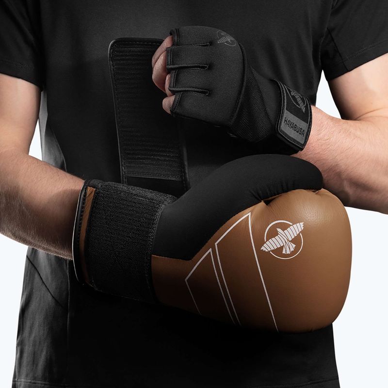 Rękawice bokserskie Hayabusa S4 Leather golden brown 8