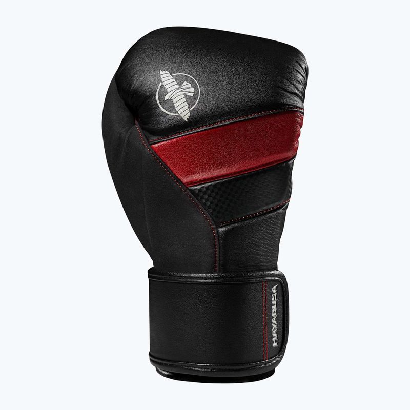 Rękawice bokserskie Hayabusa T3 black/red 3